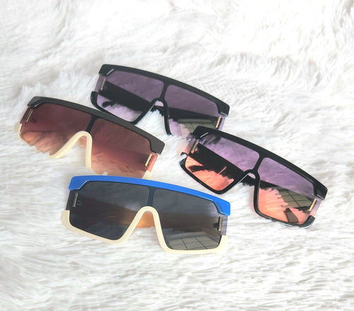 Wide Frame Sunglasses 