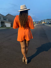 Load image into Gallery viewer, Tangerine Dream Romper 
