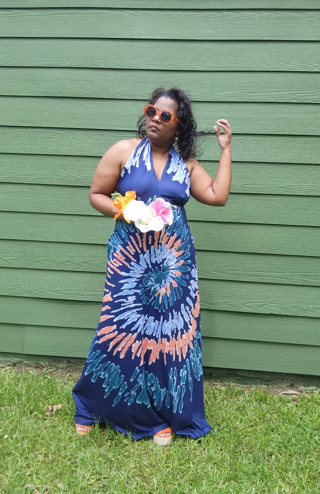 Burst of Spring Maxi Dress 