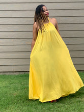 Load image into Gallery viewer, Yellow Freedom Maxi Dress 
