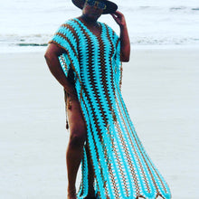 Load image into Gallery viewer, Island Crochet Beach Cover up 
