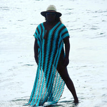 Load image into Gallery viewer, Island Crochet Beach Cover up 
