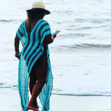 Load image into Gallery viewer, Island Crochet Beach Cover up 
