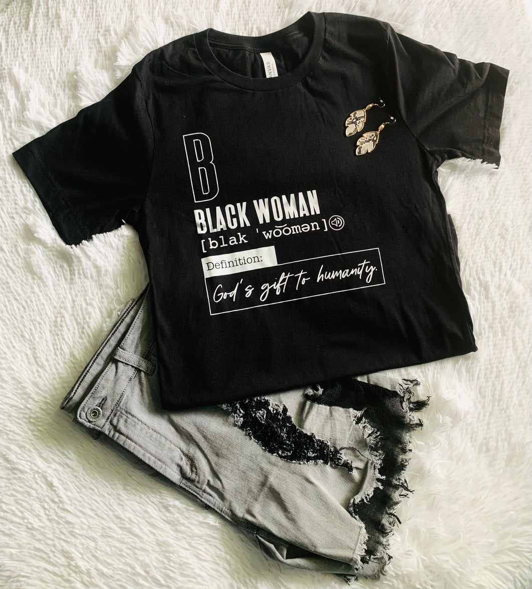 Black Woman Tee 