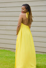 Load image into Gallery viewer, Yellow Freedom Maxi Dress 
