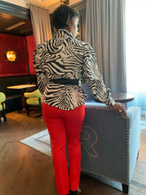 Load image into Gallery viewer, High Waist Red Pants 
